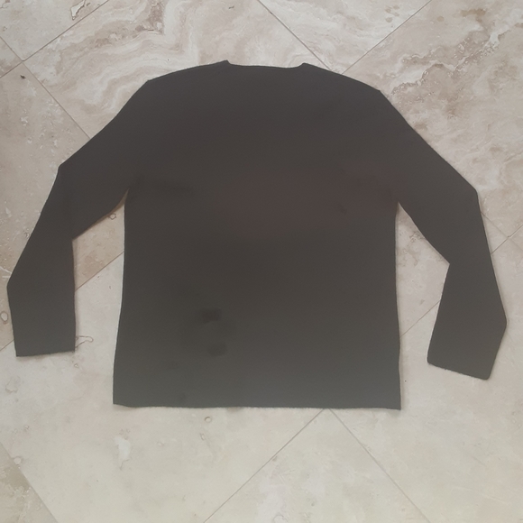 100% Pure Cashmere Two-Ply V-Neck Sweater By Esperanto, Gently Pre-Worn - Picture 9 of 9